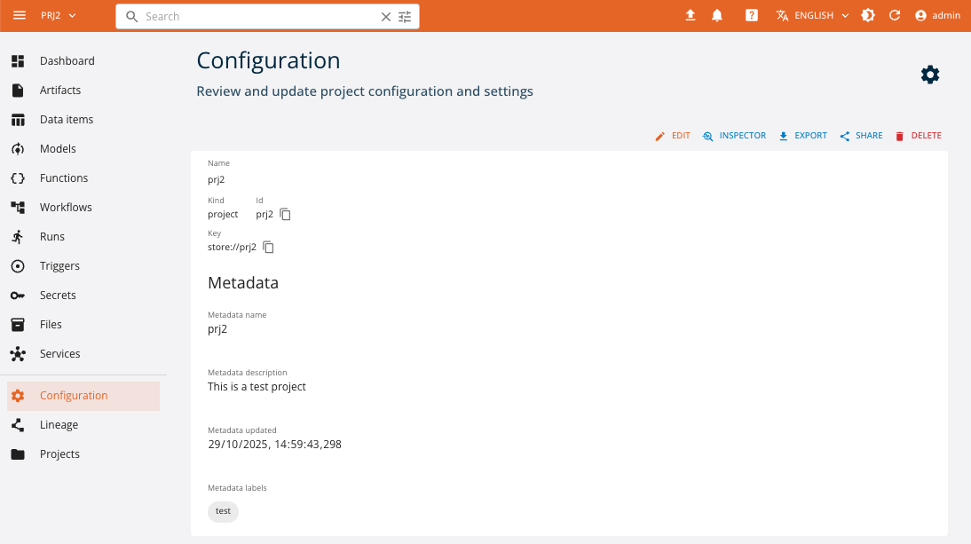 Configuration