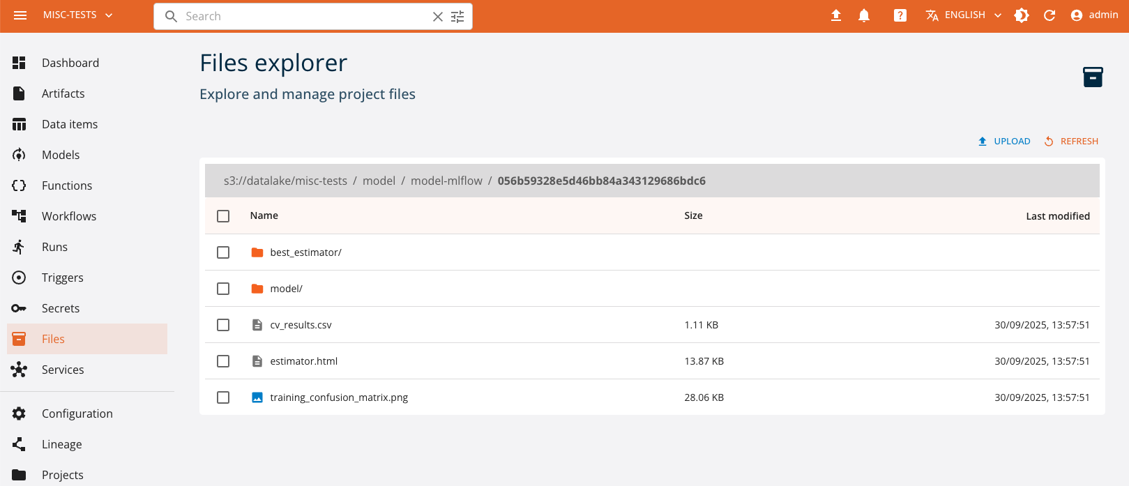 File browser