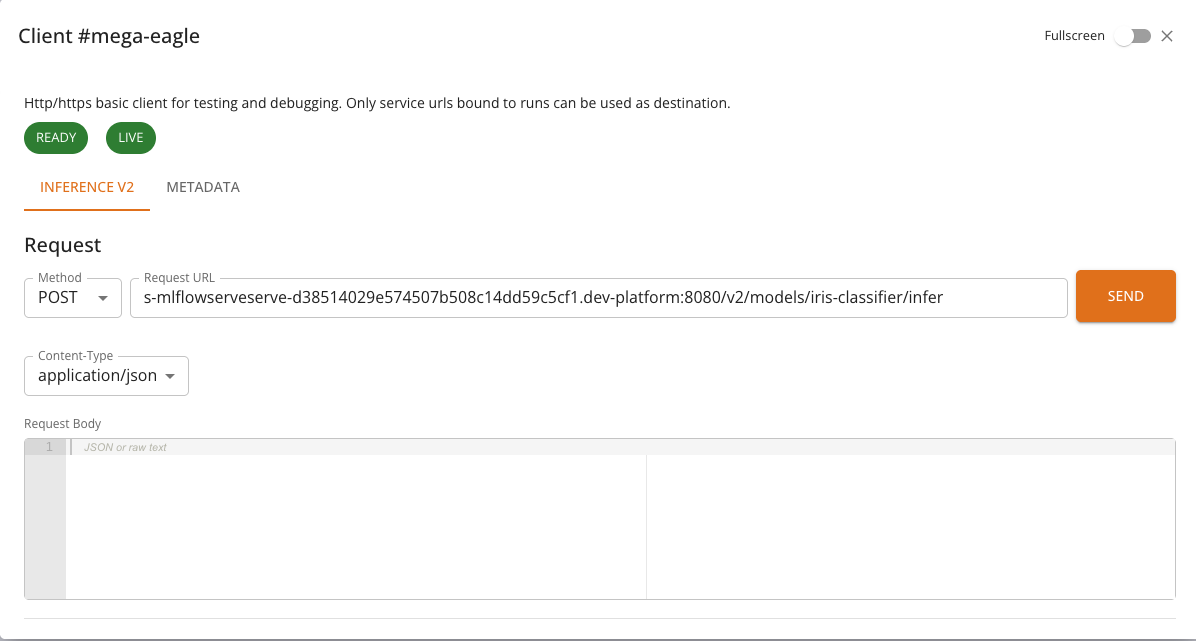 InferenceV2 Client placeholder